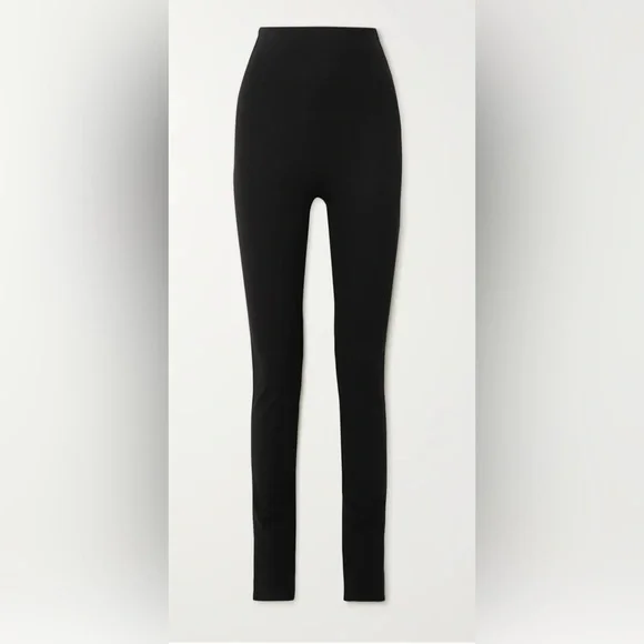 LESET Rio Stretch Ponte Slim Black Pants - Picture 3 of 6